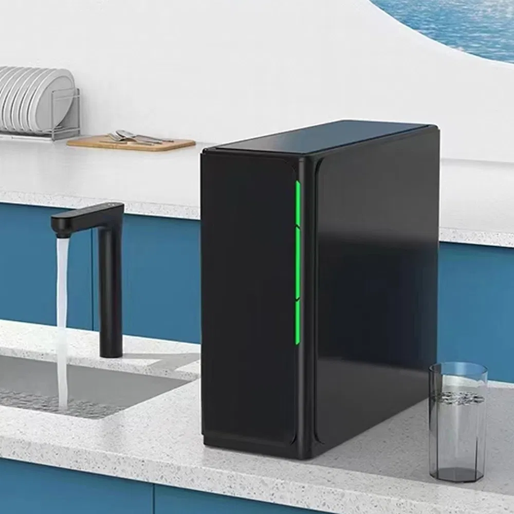 Factory OEM Efficient Home Use Instant Heating Direct Drinking Mini Water Dispenser Pipeline Purifier Under Sink RO Filtration