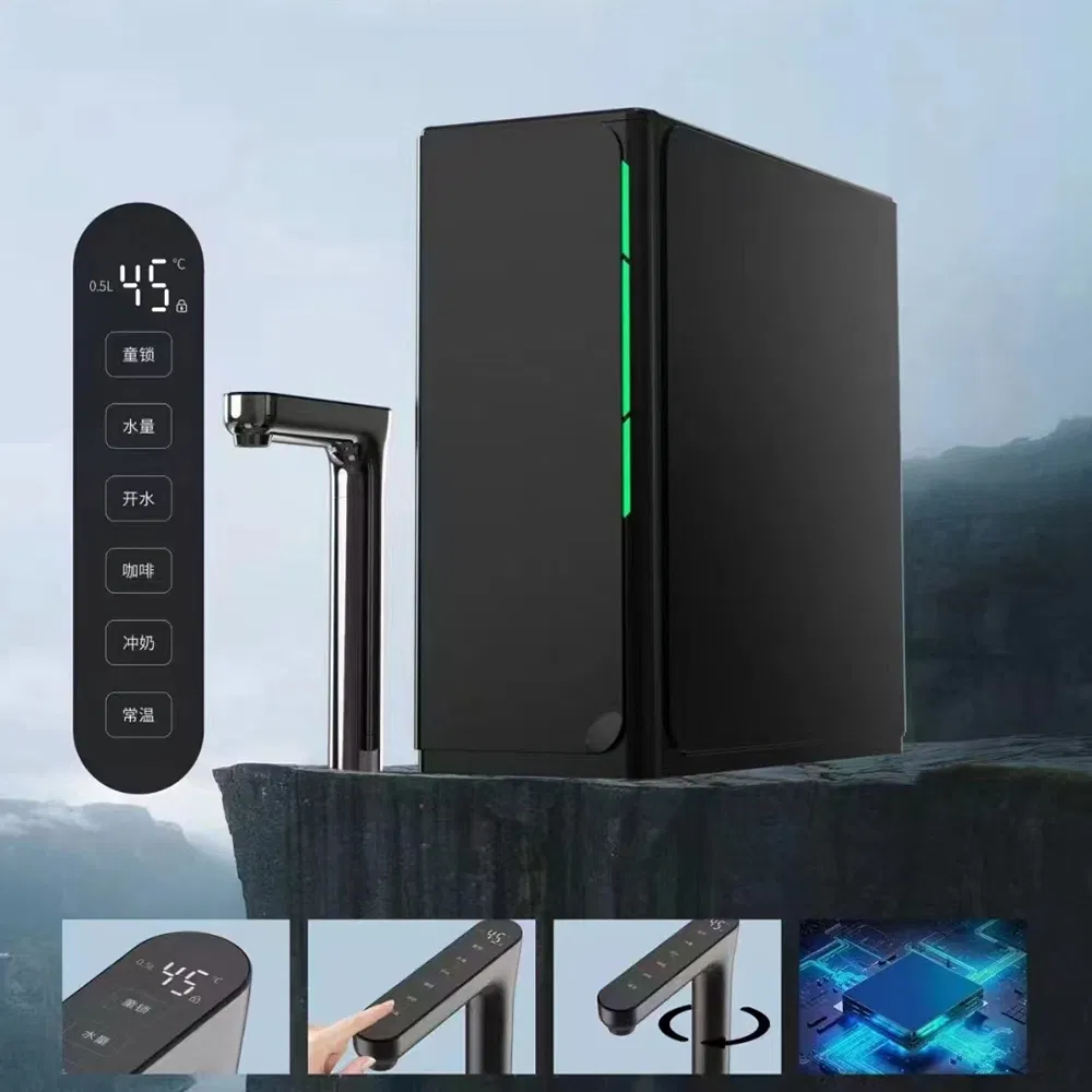 Factory OEM Efficient Home Use Instant Heating Direct Drinking Mini Water Dispenser Pipeline Purifier Under Sink RO Filtration