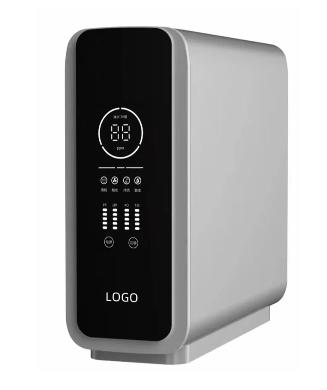 Efficient Mini RO Filtration Home Use Direct Drinking Water Dispenser Purifier Water Tankless with Color Screen LED