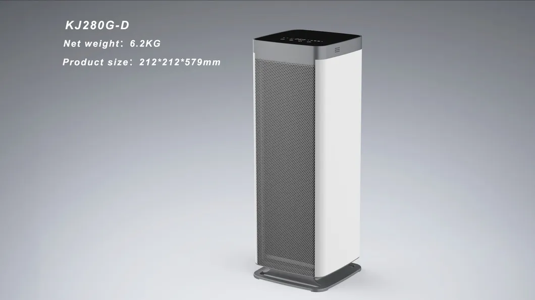 Wholesale Real Time Aqi Display High Quality Room Portable Mini Air Purifier for Household