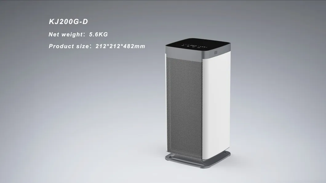 Wholesale Real Time Aqi Display High Quality Room Portable Mini Air Purifier for Household