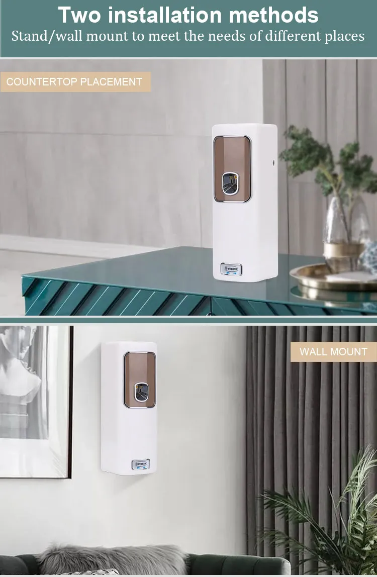 Wall Mounted Timing Auto Spray Air Freshener Dispenser Automatic Aerosol