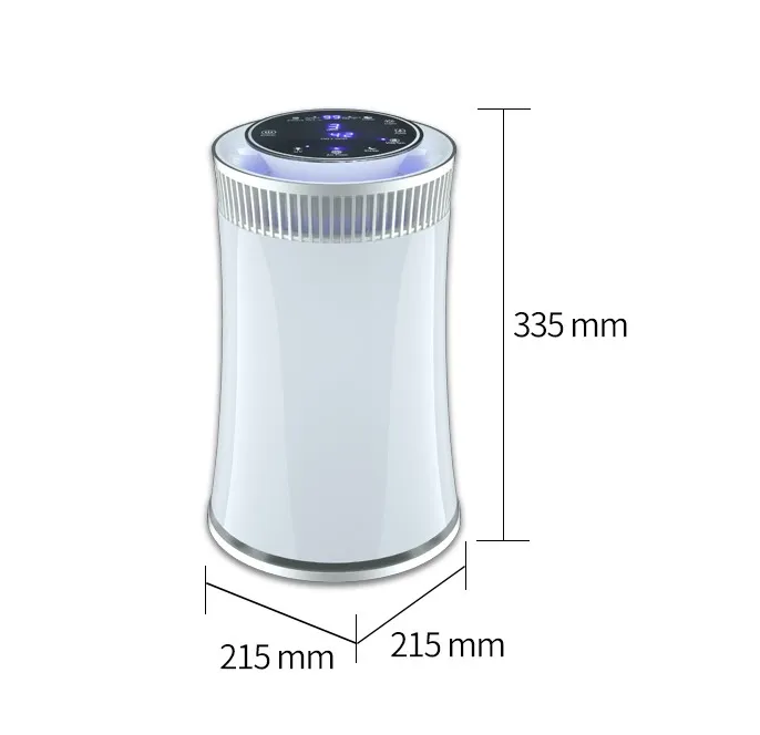Home Dust Cleaner Heap Filter Air Purifier for Smog Pollen Cigarette Smoke