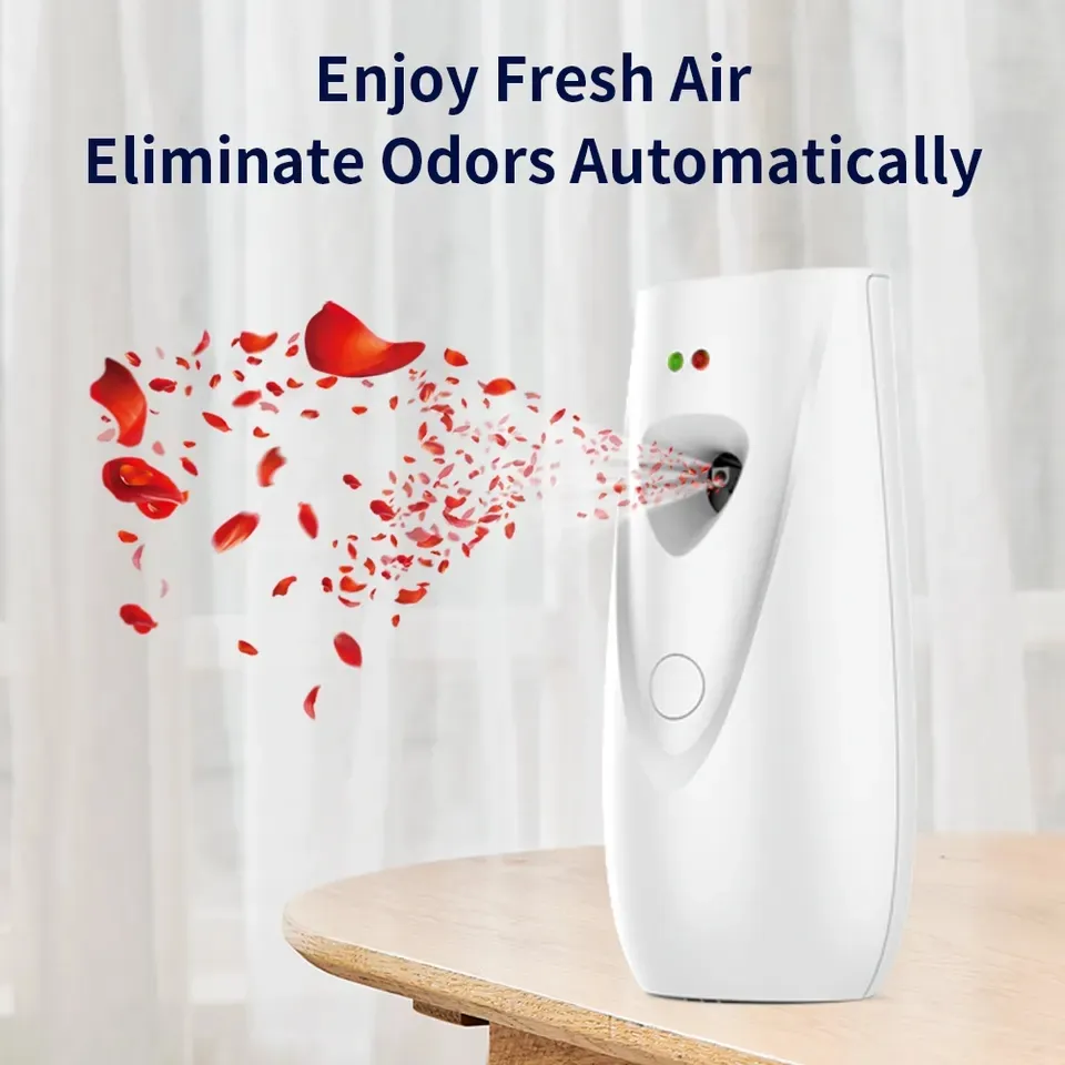 Home Automatic Spray Device Room Toilet Air Freshener Dispenser