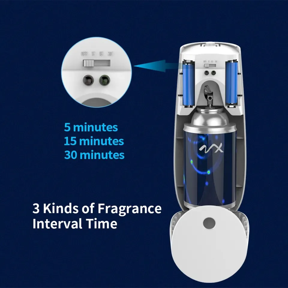 Home Automatic Spray Device Room Toilet Air Freshener Dispenser