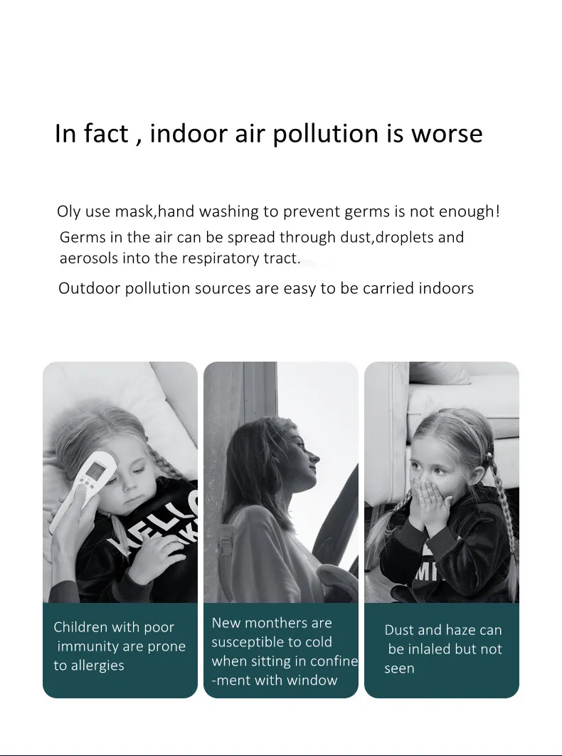 Advanced Bladeless Air Purifier and Multi-Function Home Fan