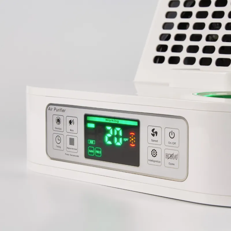 Medical-Grade Air Purifier with Dual 25W UV Germicidal & Ozone Kills 99% Virus