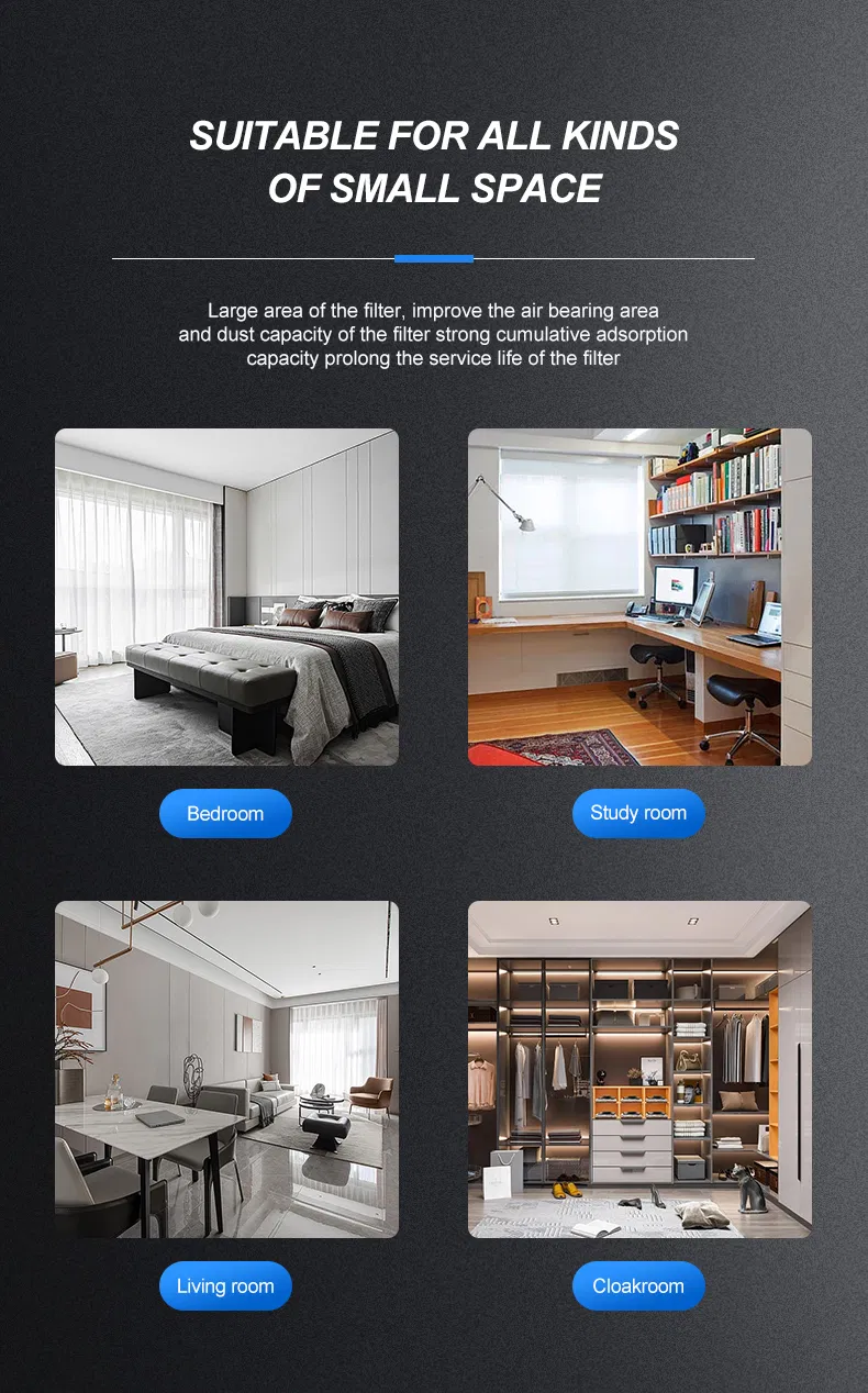 OEM/ODM Air Purifier for Home with True HEPA Intelligent Mode