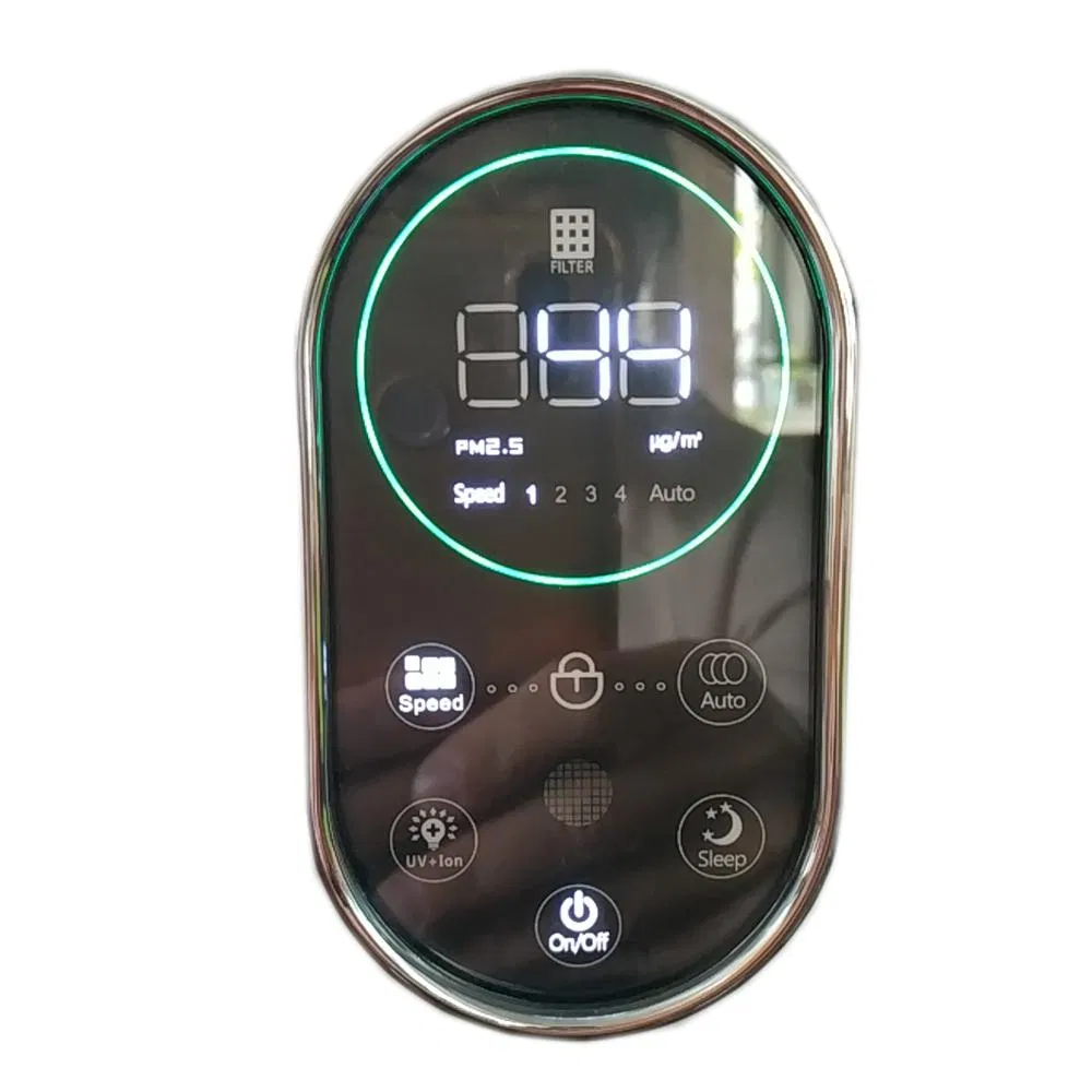 Large Home HEPA Filter Dust Smoke Eater UVC Light Sterilizing Air Purifier