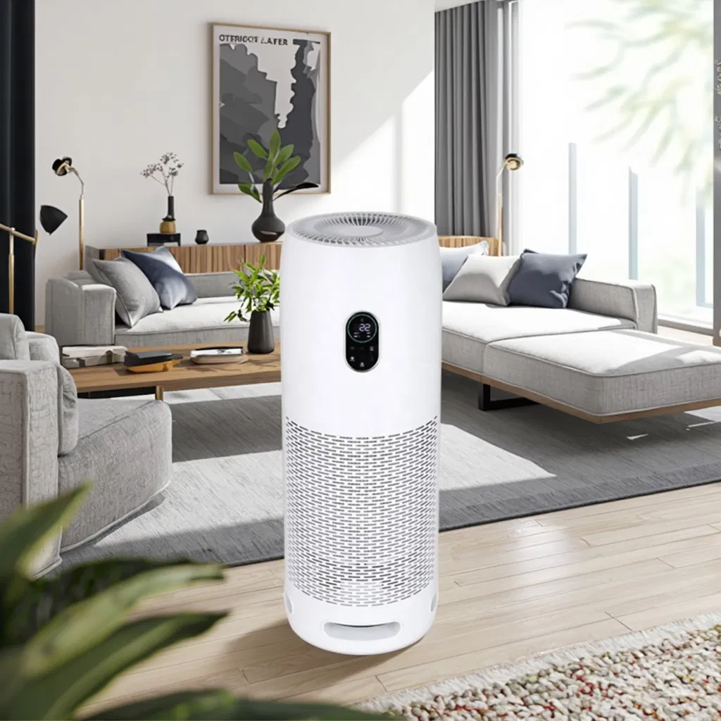 Large Home HEPA Filter Dust Smoke Eater UVC Light Sterilizing Air Purifier