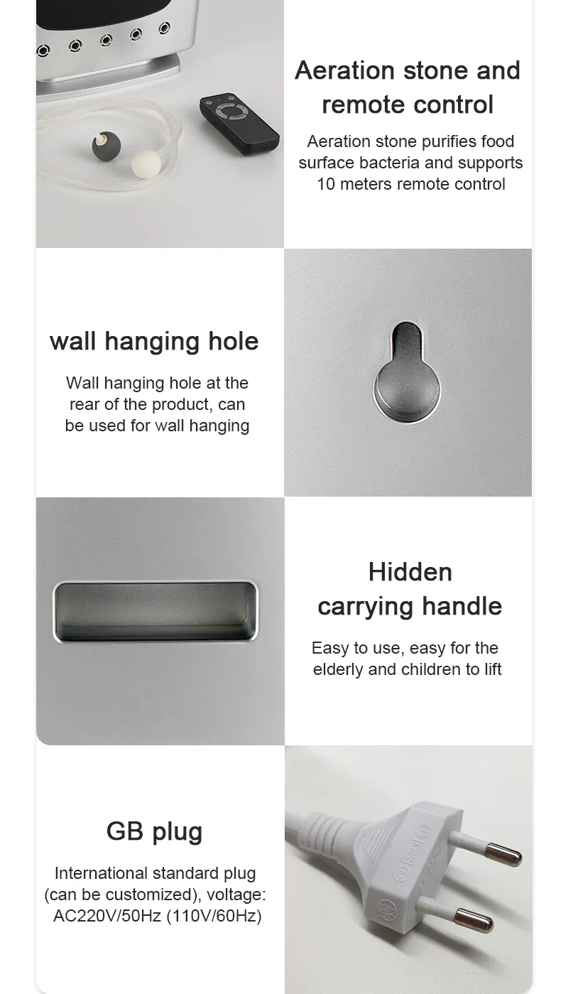 Electric Home Use Ozone Purifier with LED Display