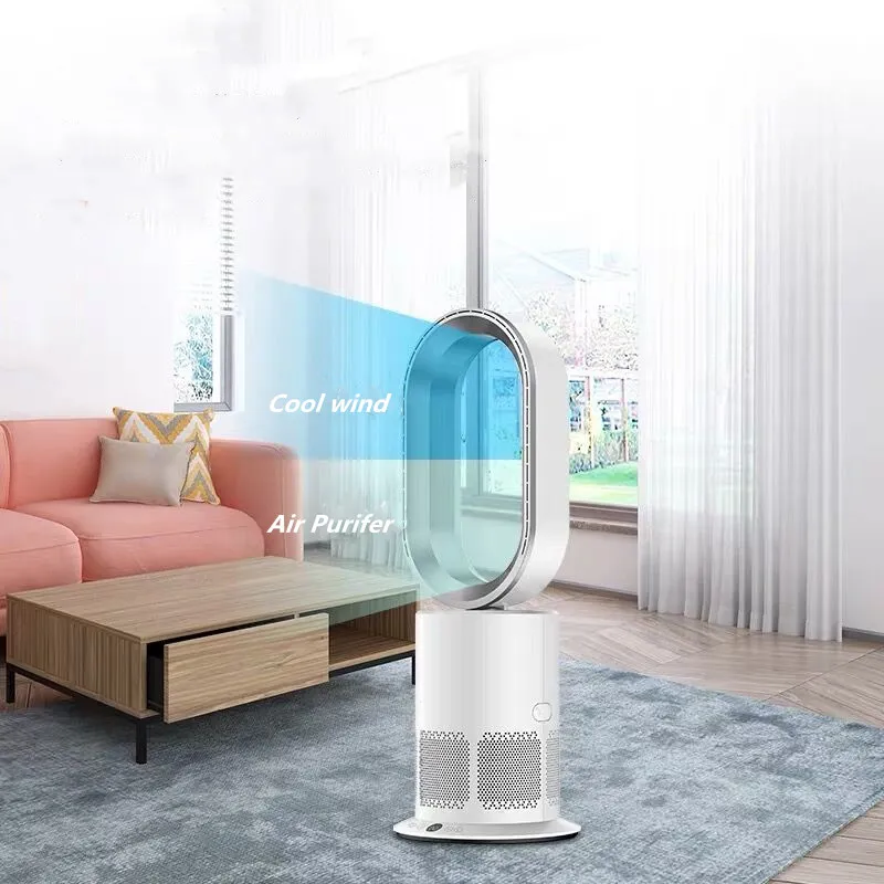 Advanced HEPA Air Purifier and Bladeless Cooling Fan Combo