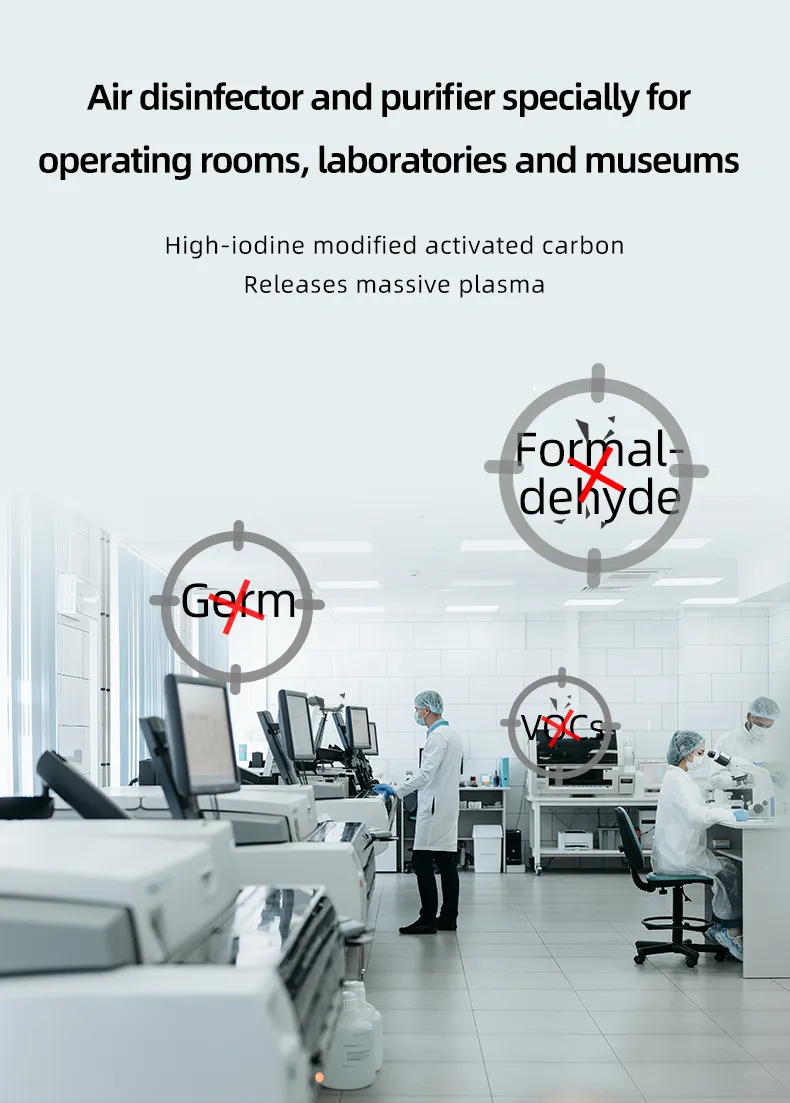 Professional Air Quality Management Device for Museum Environments CE Certification Kj-P04f