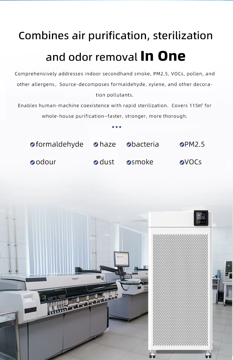 Professional Air Quality Management Device for Museum Environments CE Certification Kj-P04f