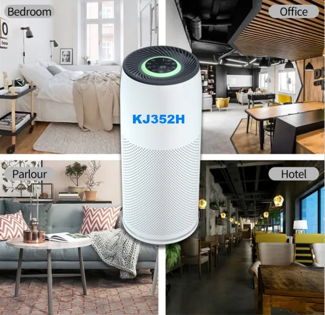 High Cadr 200m3/H Dust Virus Cleaner Office Home Air Purifier