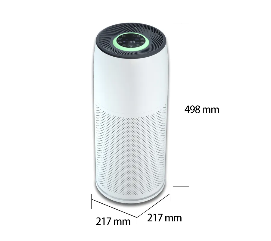 High Cadr 200m3/H Dust Virus Cleaner Office Home Air Purifier