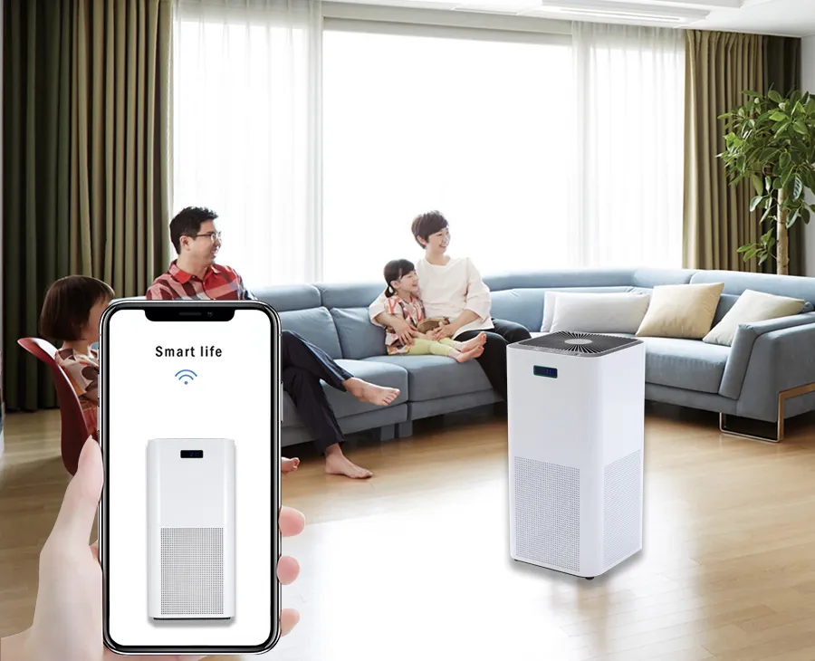 HEPA Filter H13 Dust Virus Commercial Office Home WiFi Air Purifier