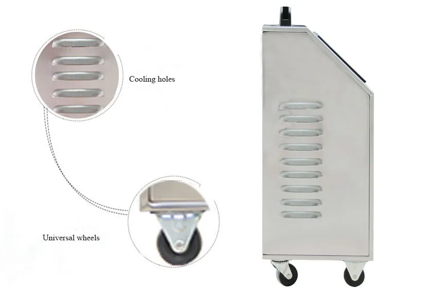 Stainless Steel Ozone Car Sterilizer for 4s Shop Car Odor Removal Purify