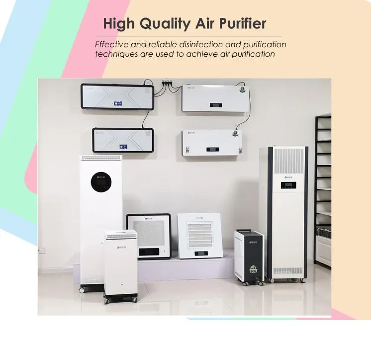Removing Odor Volatile Chemicals Activated Carbon Air Purifier