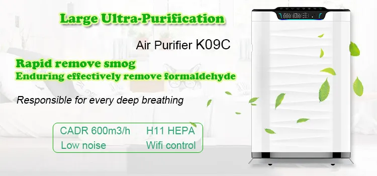 Energy Saving Air Purifier for Schools and Classrooms