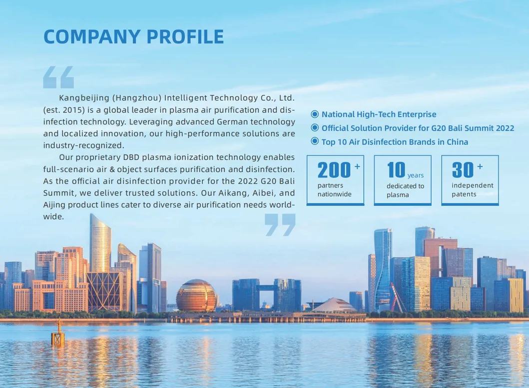 Kj-15ba Plasma: Active Plasma, Safety, Bedrooms, Pollutants, ISO/CE