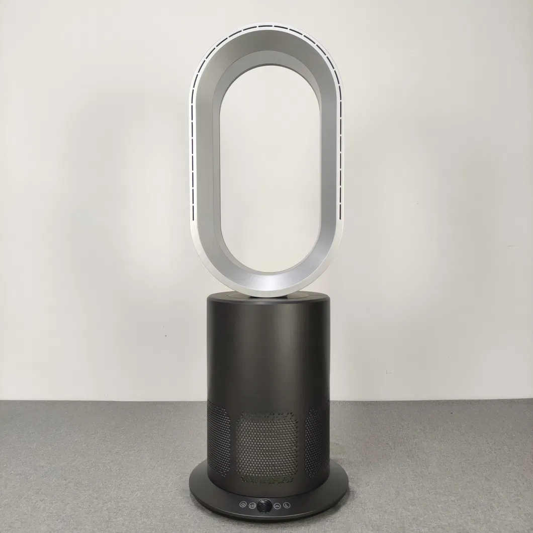 Advanced HEPA Air Purifier with Stylish Bladeless Fan Design