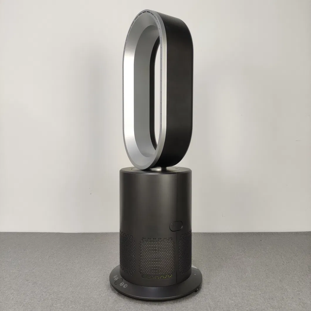 Advanced HEPA Air Purifier with Stylish Bladeless Fan Design