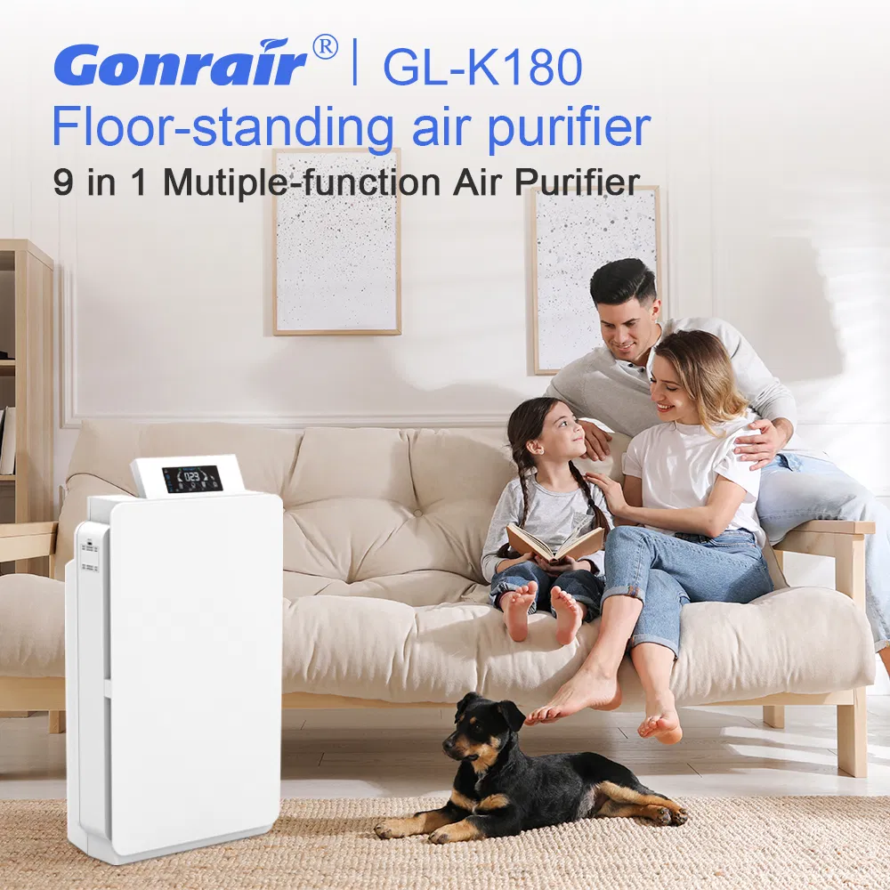 Hospitals Trusted with UV Sterilizer Lamps Ozone and Negative Ion HEPA Air Purification System for Home