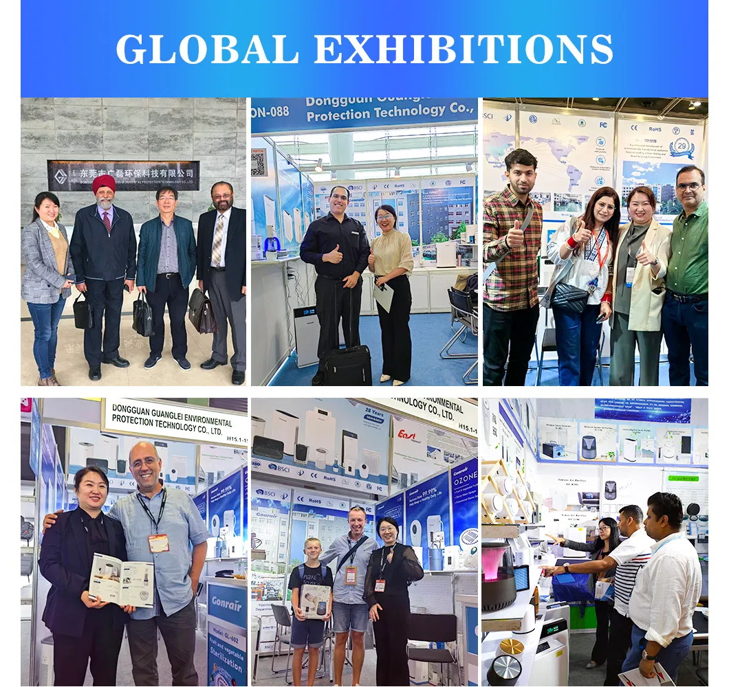 Hospitals Trusted with UV Sterilizer Lamps Ozone and Negative Ion HEPA Air Purification System for Home