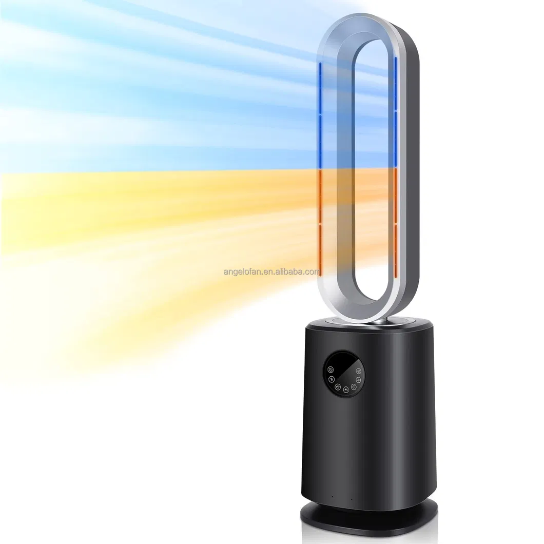 Tower Bladeless Fan Plasma Air Sterilizer Multi-Functional Household Air Purifier