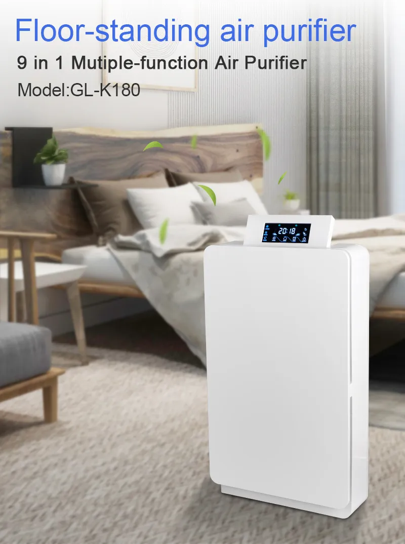 High-Efficient Ozone Air Purifier with HEPA Filter