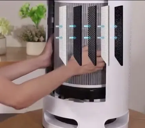 Remote WiFi APP Medium Room Air Purifying HEPA Filter Air Purifier