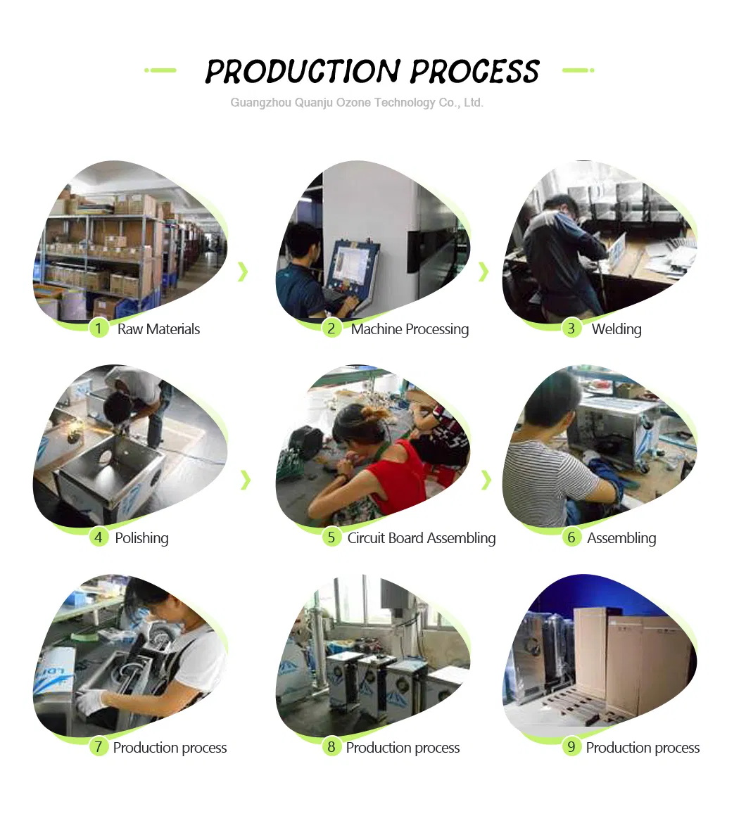 Quanju Factory Hot Sale 5g/H Car Ozone Sterilizer for Car Air Purify