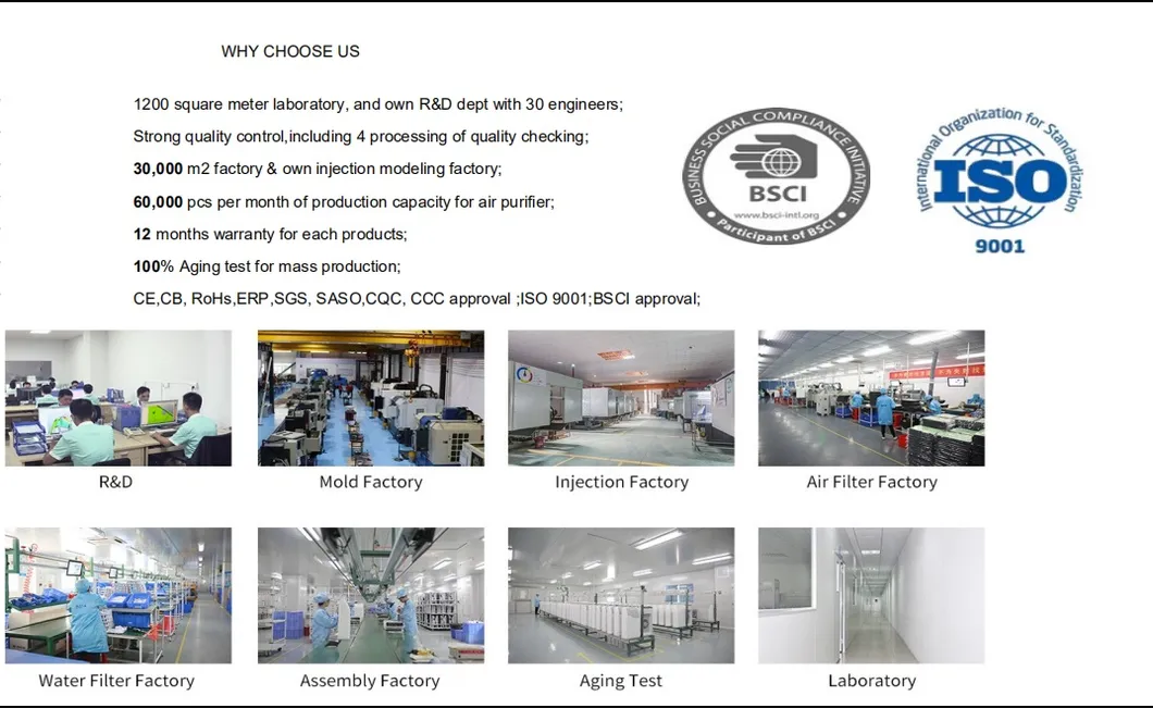 Air Purifier 2021 Commercial HEPA Air Purifier China Factory