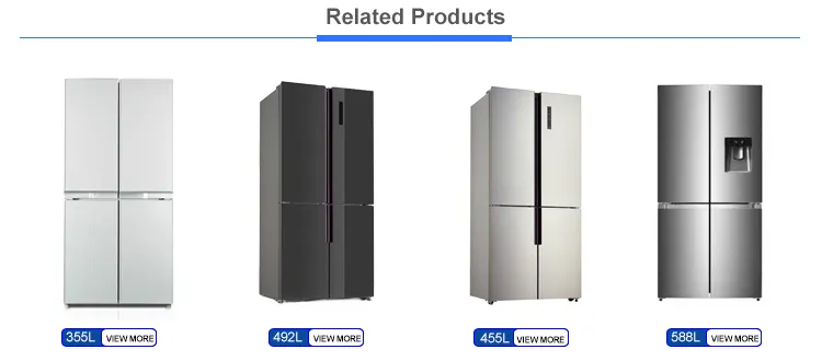492L Four Door Digital Temperature Control Frost Free Multi Door French Door Refrigerator