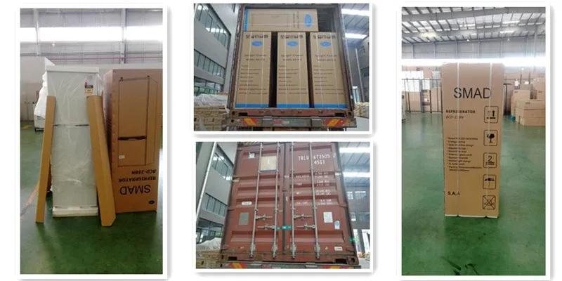 115V Low Energy Consumption Double Sided French Door Refrigerator