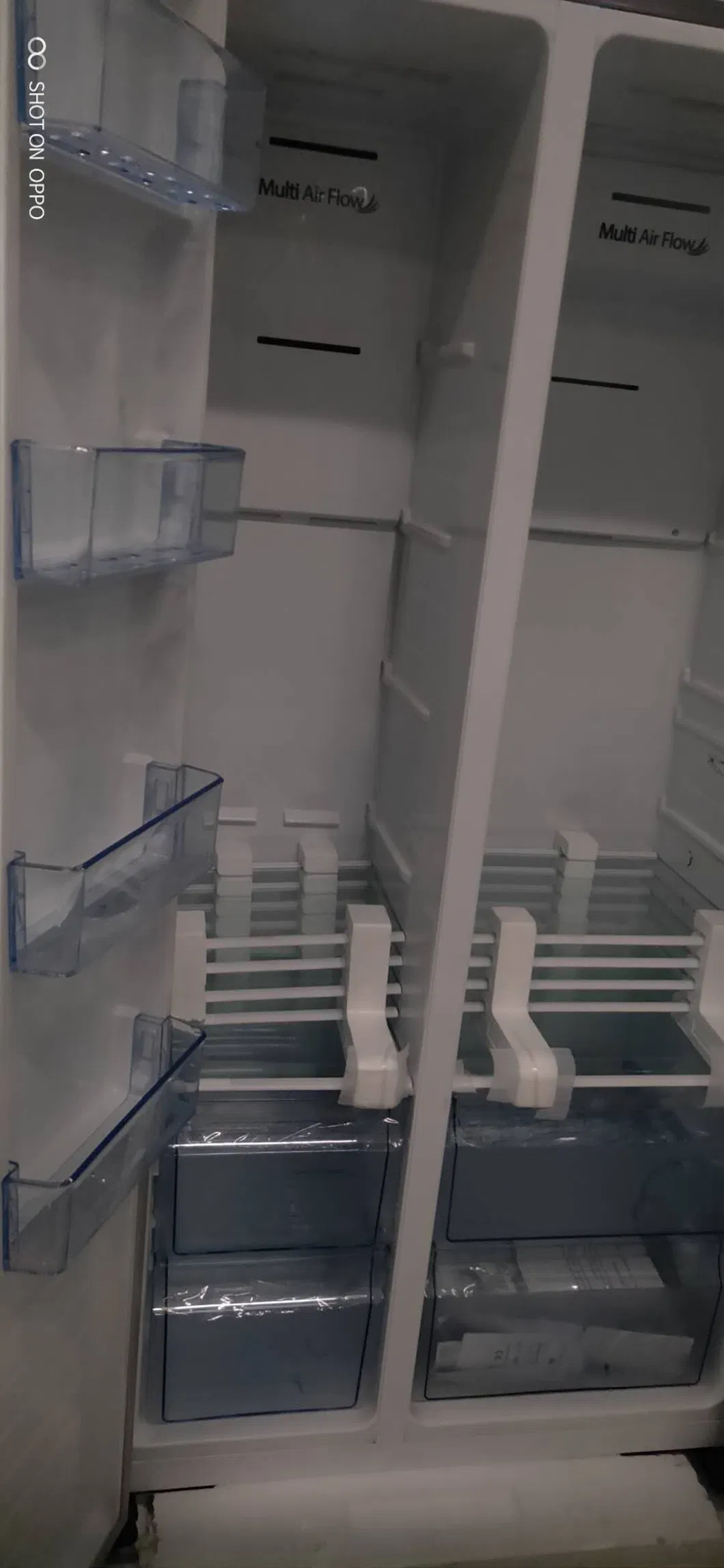 115V Low Energy Consumption Double Sided French Door Refrigerator