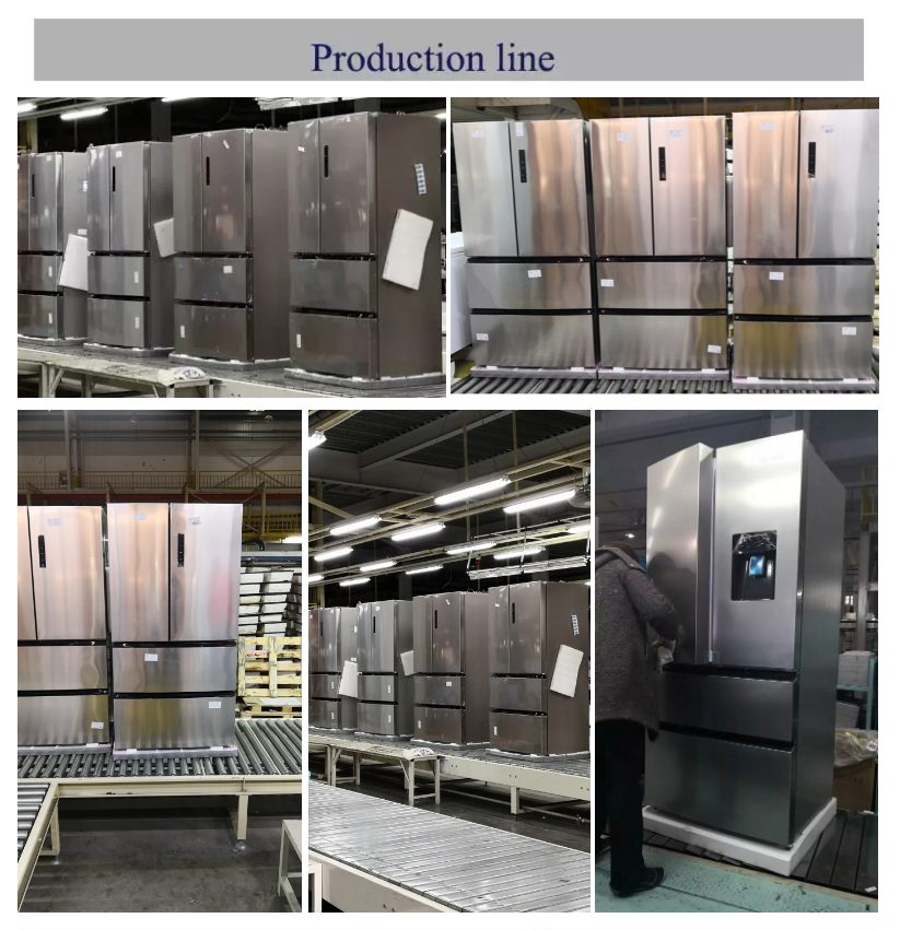 530L Top Quality Multi Function French Door Bottom Freezer Refrigerator