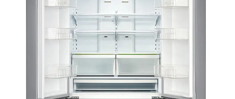 516L Stainless Steel French Door Fridge Refrigerator with Ice Maker