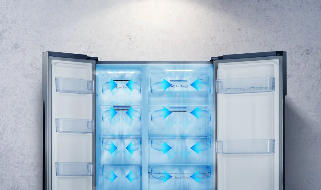 a+ 562L Efficiency Inverter French Door Freezer Refrigerator