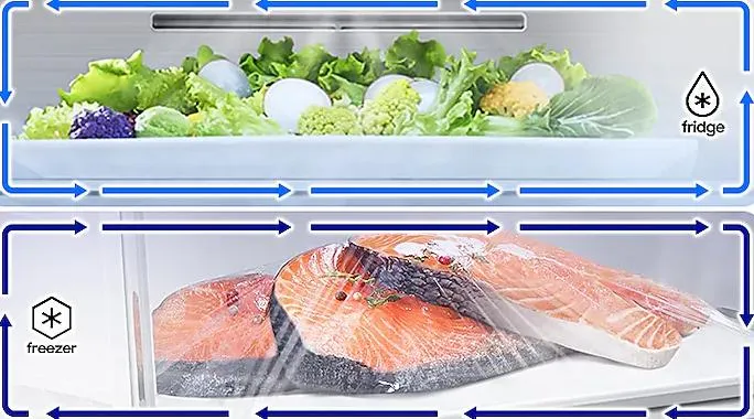 Experience Freshness Preserved and Time Defied with The Bcd-523W 4-Door French Refrigerator