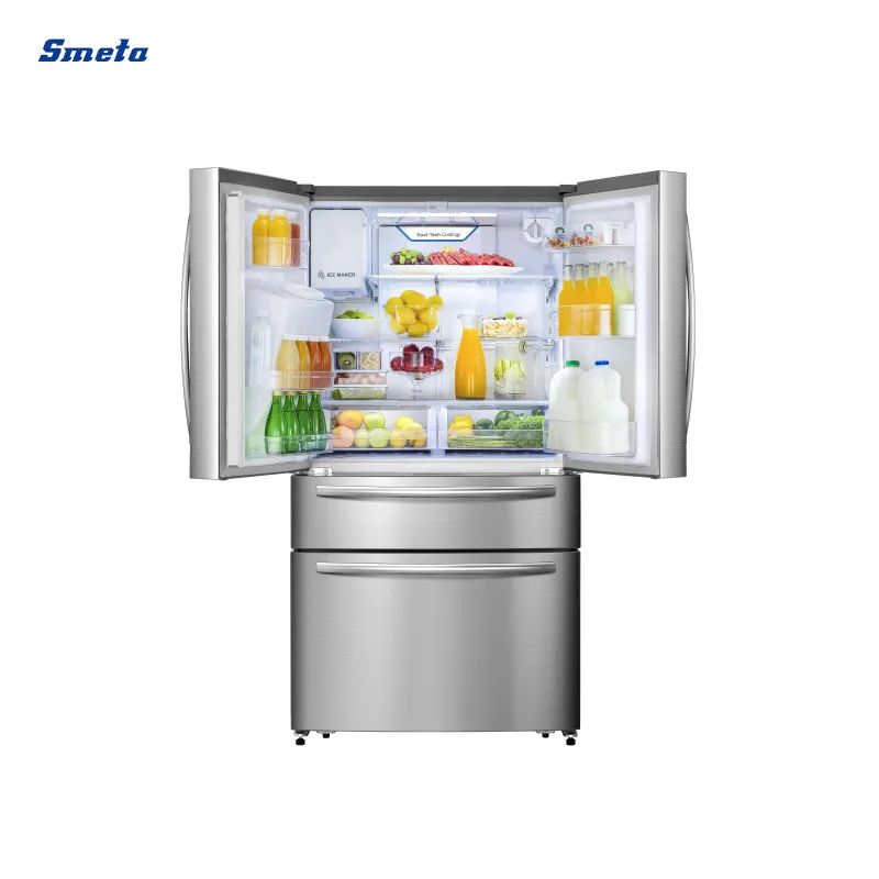 560L Smeta Best Quality French Door Computer WiFi Refrigerator