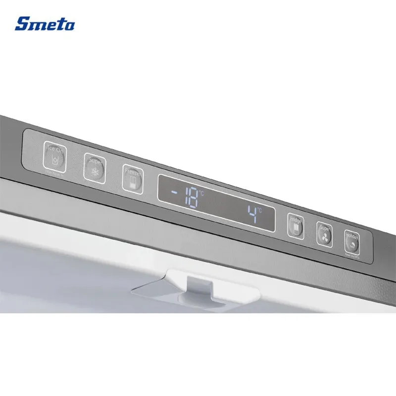 Smeta 596L Home Stainless Steel Side by Side French Door Refrigerators