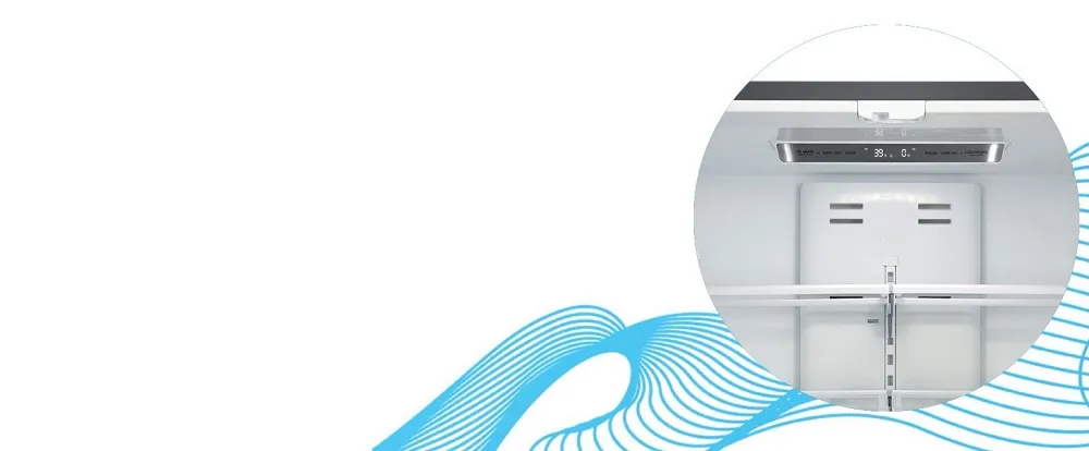 22.5 Cu. FT. 115V/60Hz Frost Free Stainless Steel French Door Refrigerator