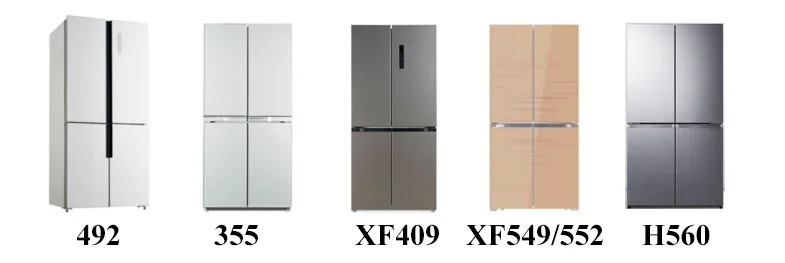 558L Refrigerator Supplies Kitchen Used French Door Refrigerator Household