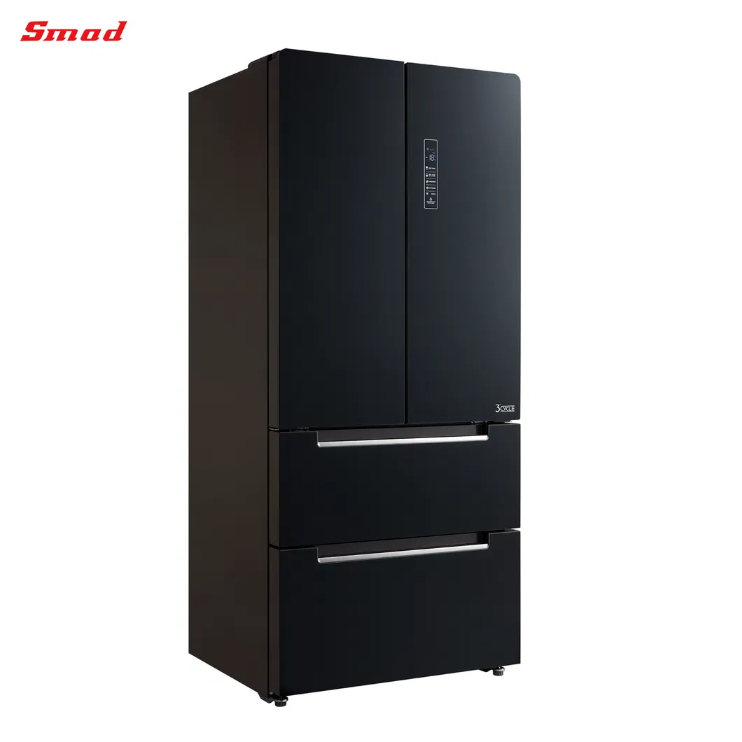 French Door Refrigerators Black Side by Side Refrigerator