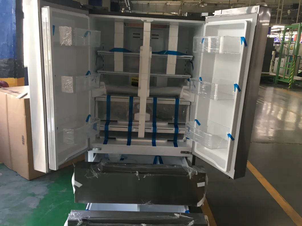 Home French Door Fridge Freezer Refrigerator with Water Dispenser