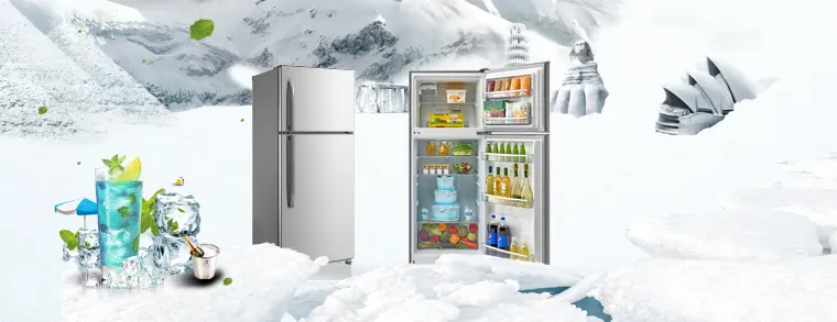 Household Big Capacity 585L French Door DOE 115V Multi Doors Refrigerator