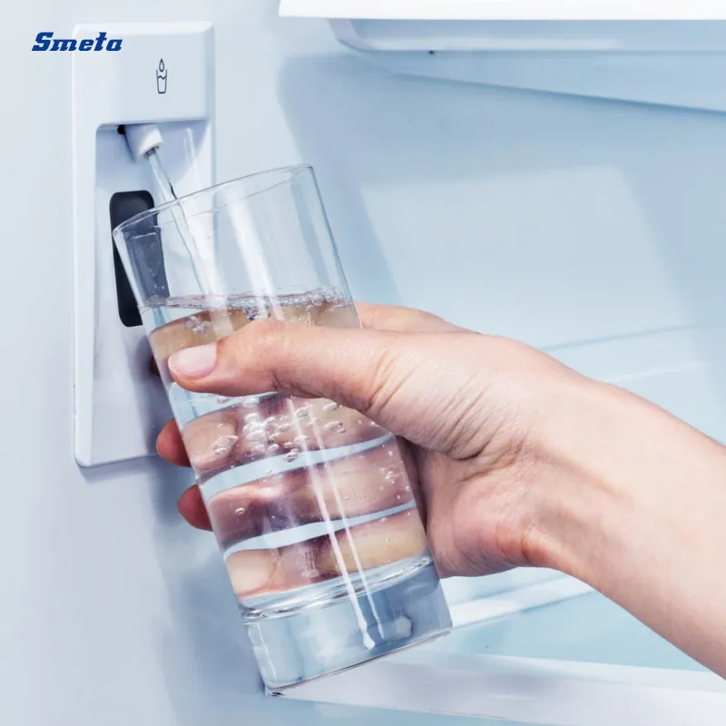 Smeta 26.6 Cuft French Door Fridge Smart Refrigerator with Ice Maker