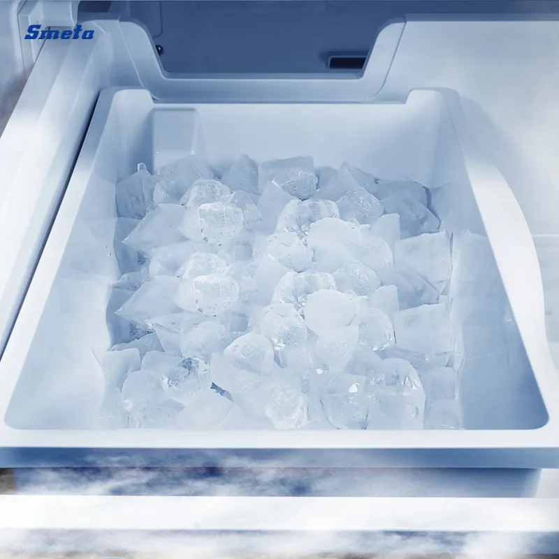 Smeta 26.6 Cuft French Door Fridge Smart Refrigerator with Ice Maker